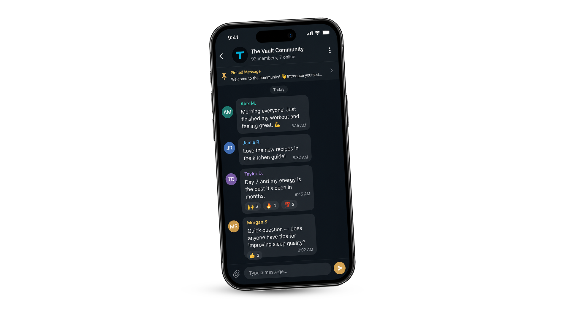 Private Members Community + WhatsApp